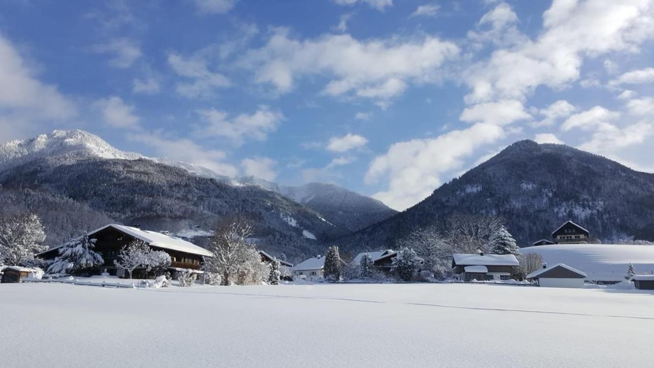 Chiemgauferienwohnungen - Wanderlust Und Alpenrose Unterwössen Exteriér fotografie